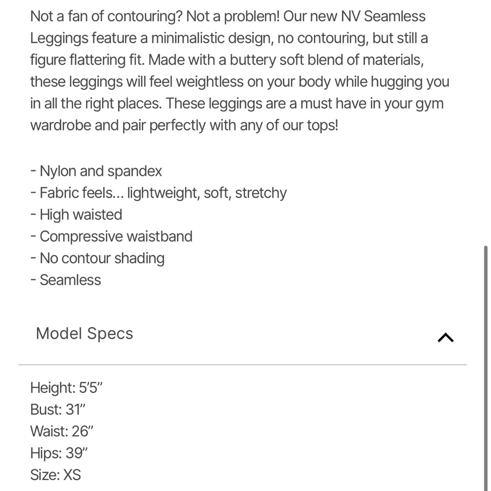 NVGTN Maroon NV Seamless Leggings - Picture 7 of 7